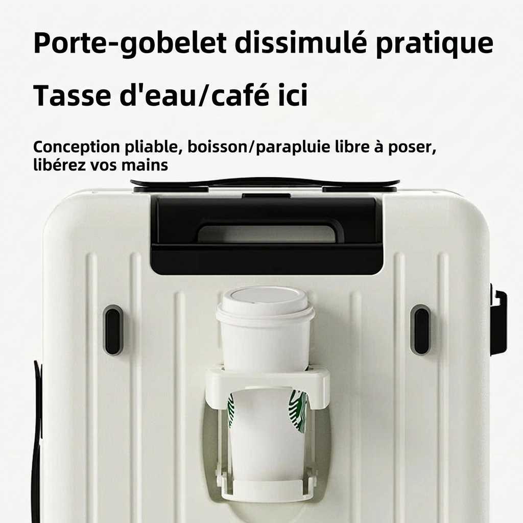 Roulettes 360 degrés de la valise cabine