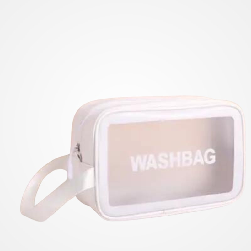 Comparaison des tailles S, M et L de la trousse transparente
