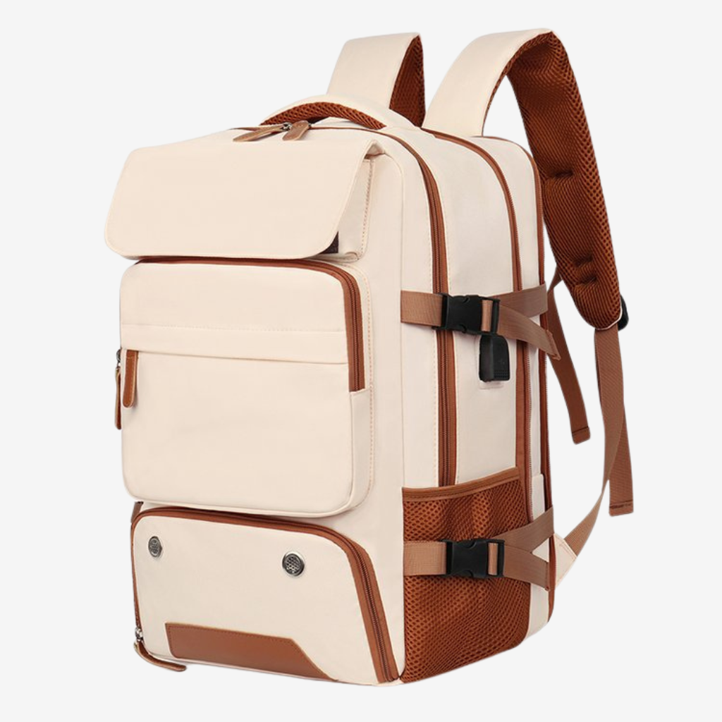 Compartiment chaussures séparé du sac à dos cabine