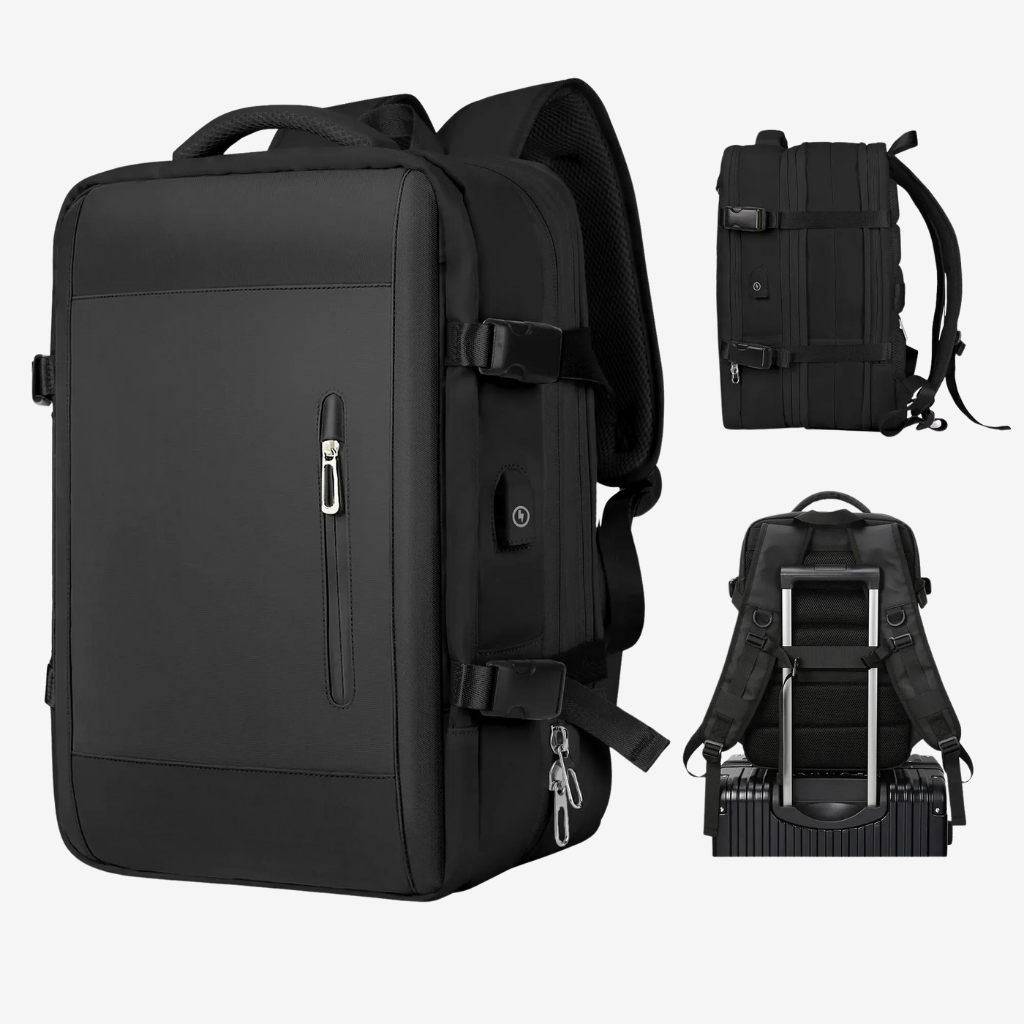 Détail de l'extension de profondeur du sac à dos
