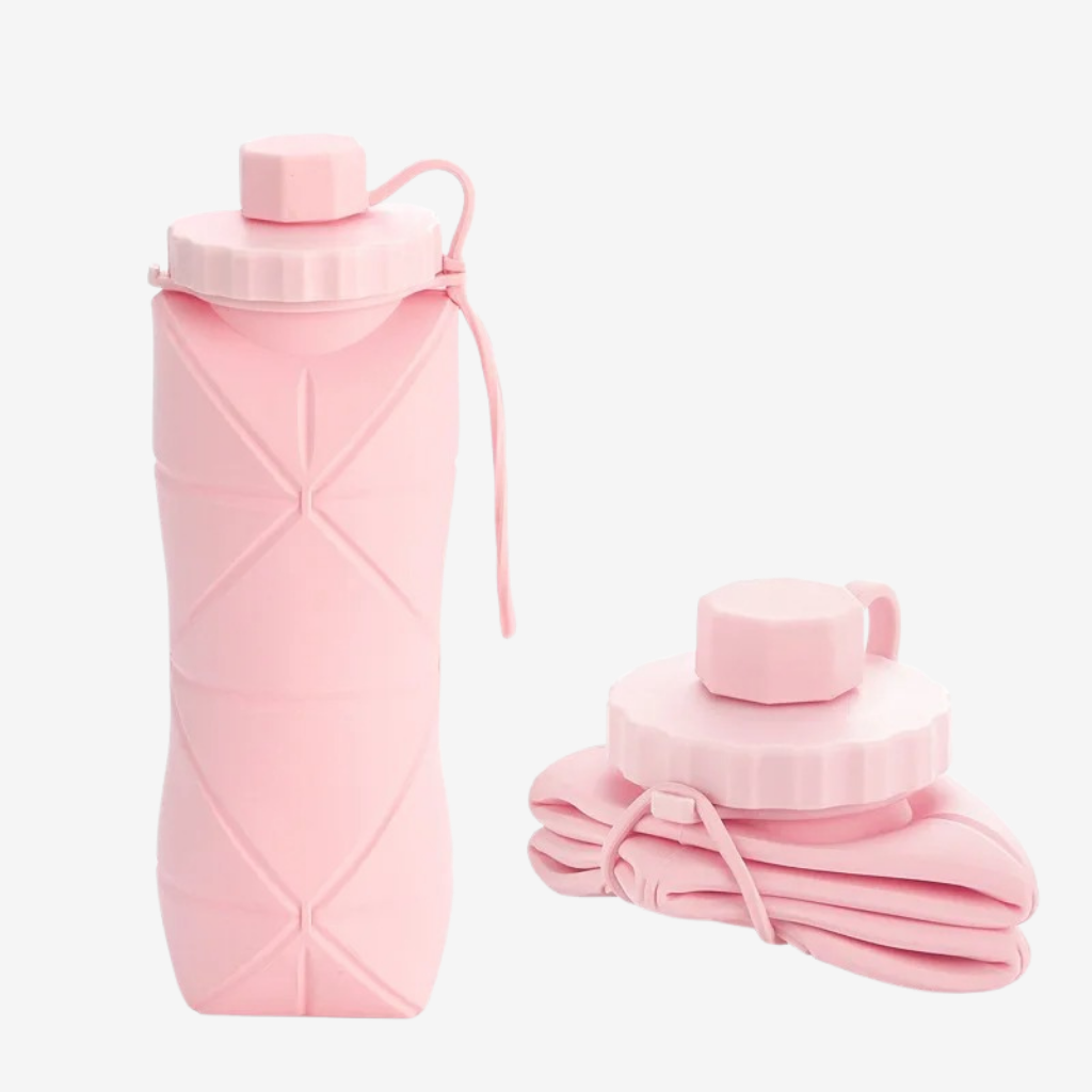 Levant — Bouteille de Voyage Pliable 600 ml, utilisation en randonnée