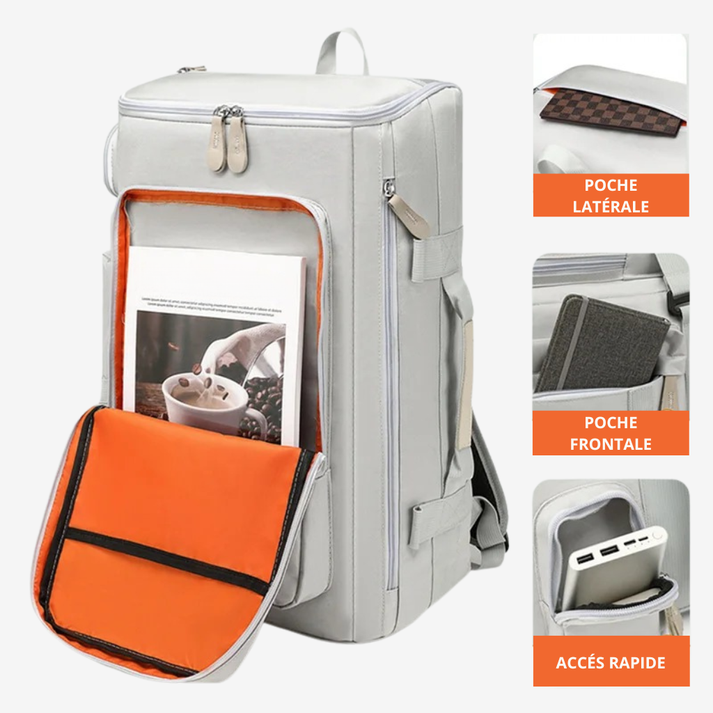 Sac de voyage cabine vu de profil