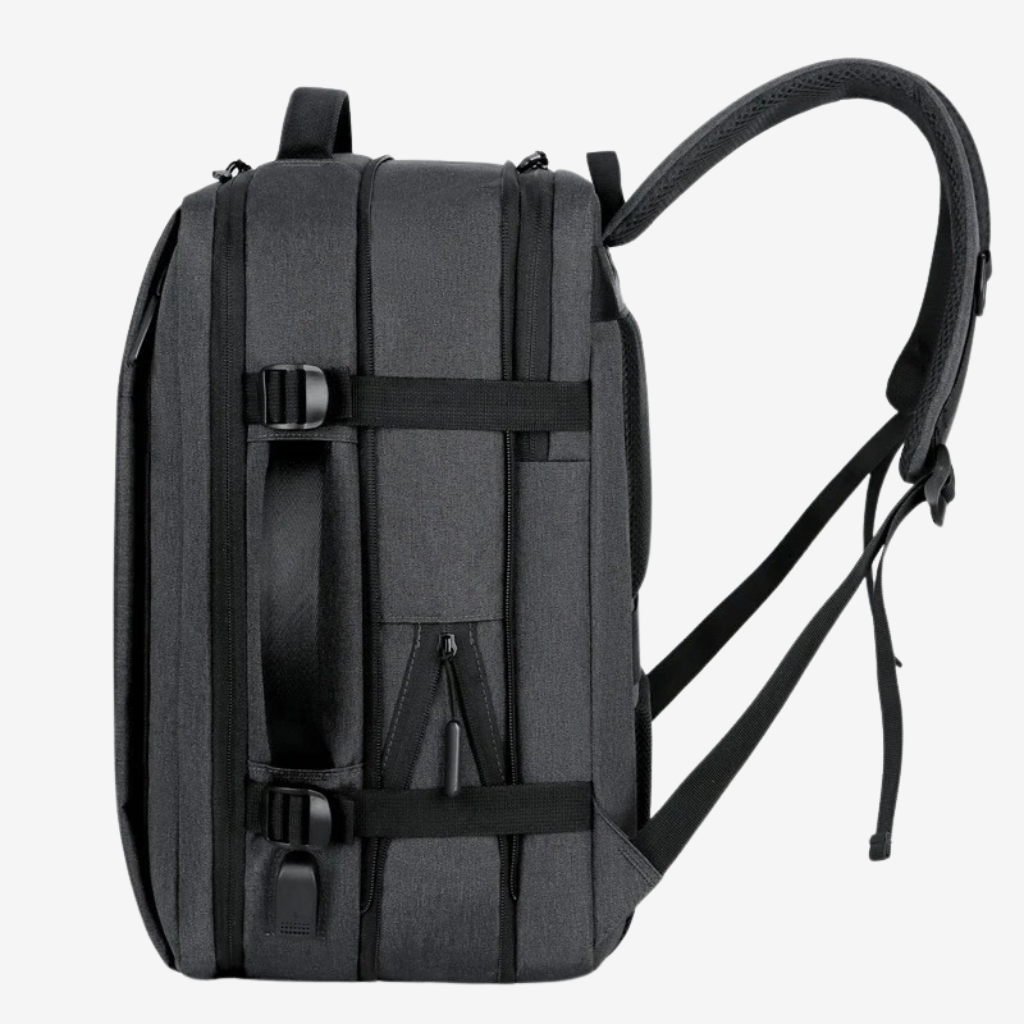 Organisation intérieure du sac cabine extensible