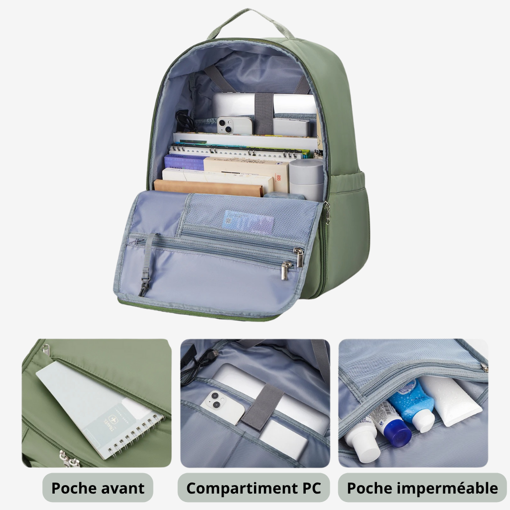 Sac cabine sous siège porté en voyage