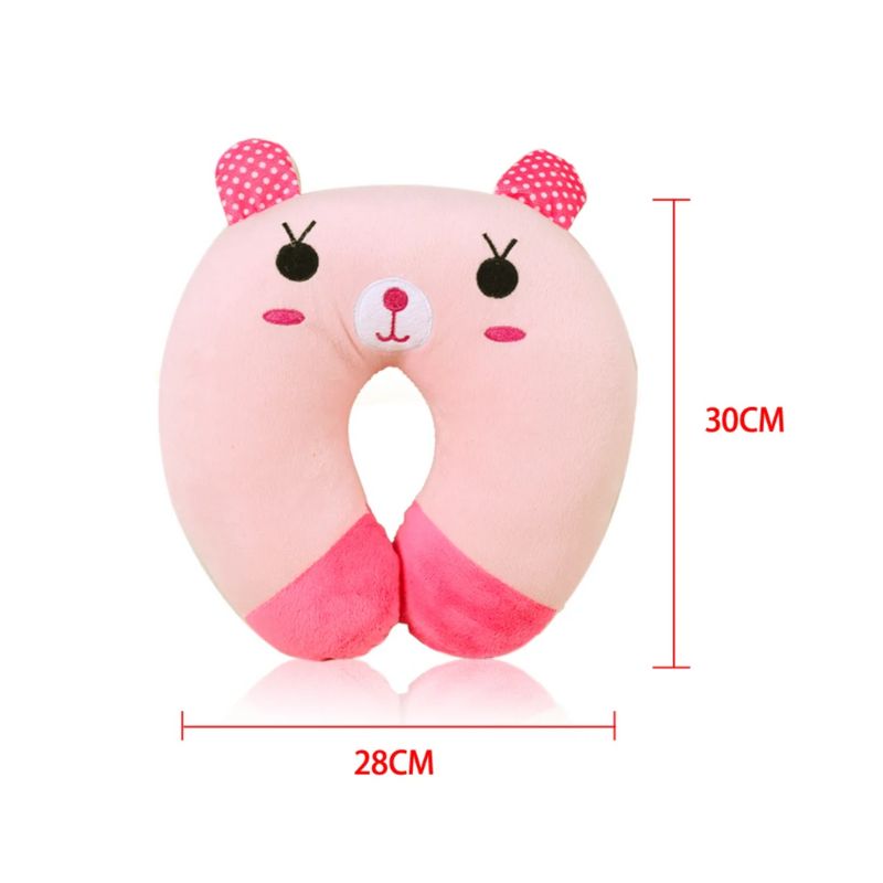 Coussin de voyage enfant non gonflable, modèle animal