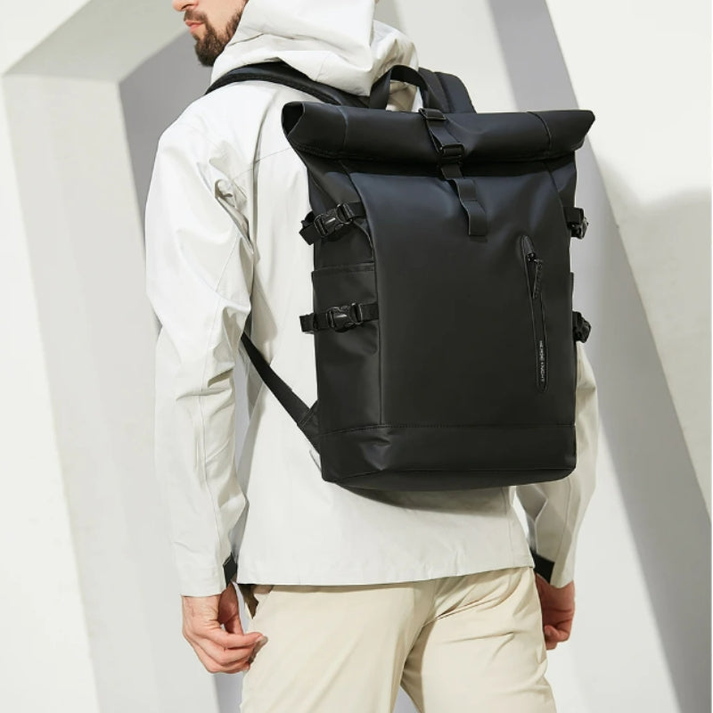 Fermeture enroulable du sac à dos roll top