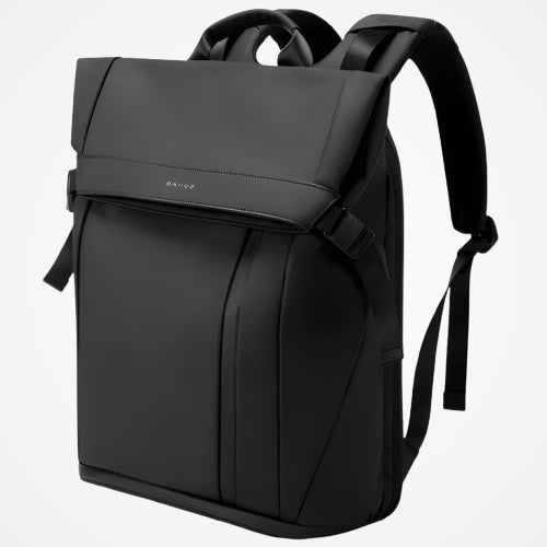 Sac à dos imperméable homme noir vue principale