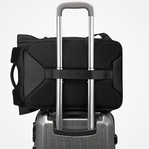 Détail de la matière imperméable du sac à dos
