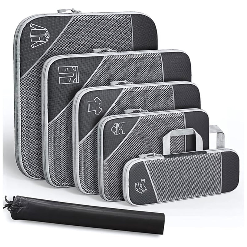 Détail du double zip de compression des organisateurs