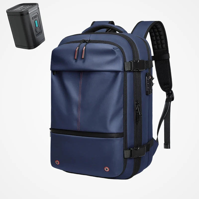 Pompe de compression fournie avec le sac à dos de voyage