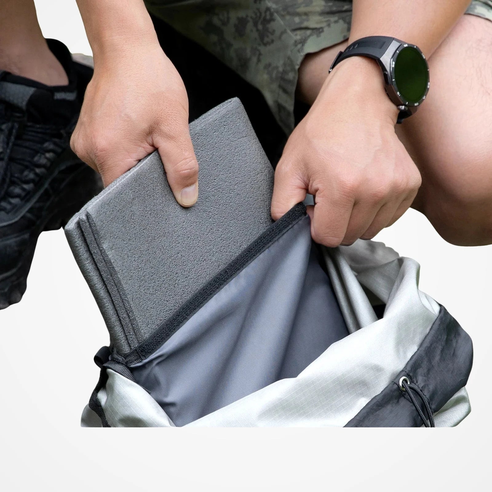 Détail du nylon 40D résistant du sac à dos
