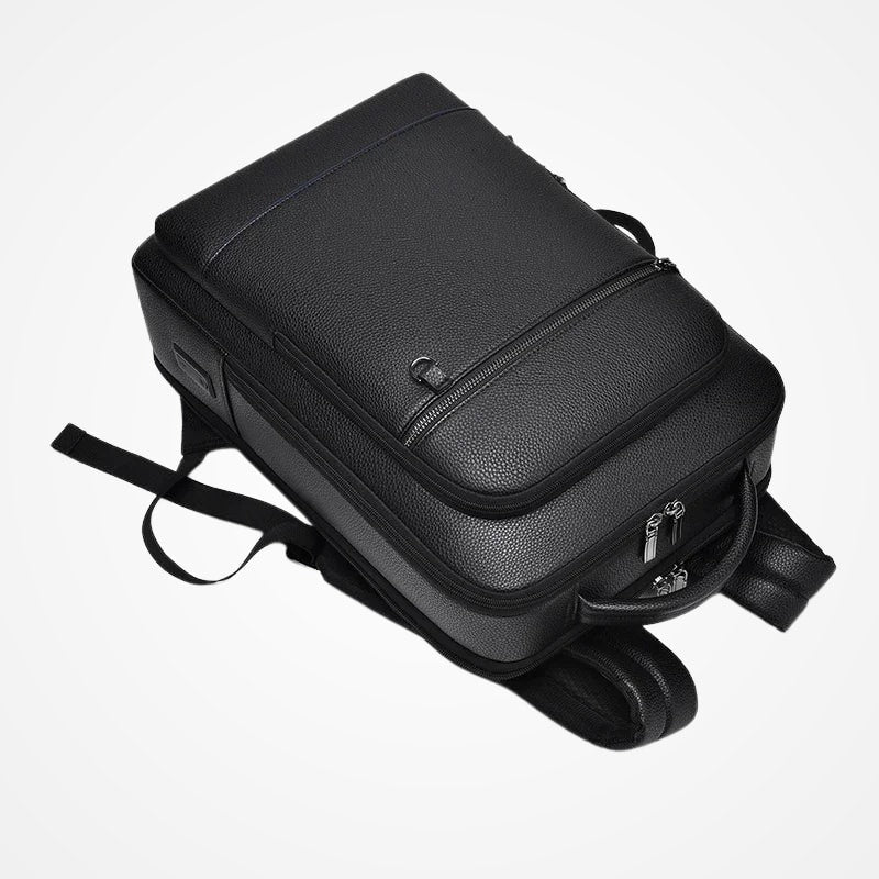 Poches intérieures du sac à dos en cuir PU