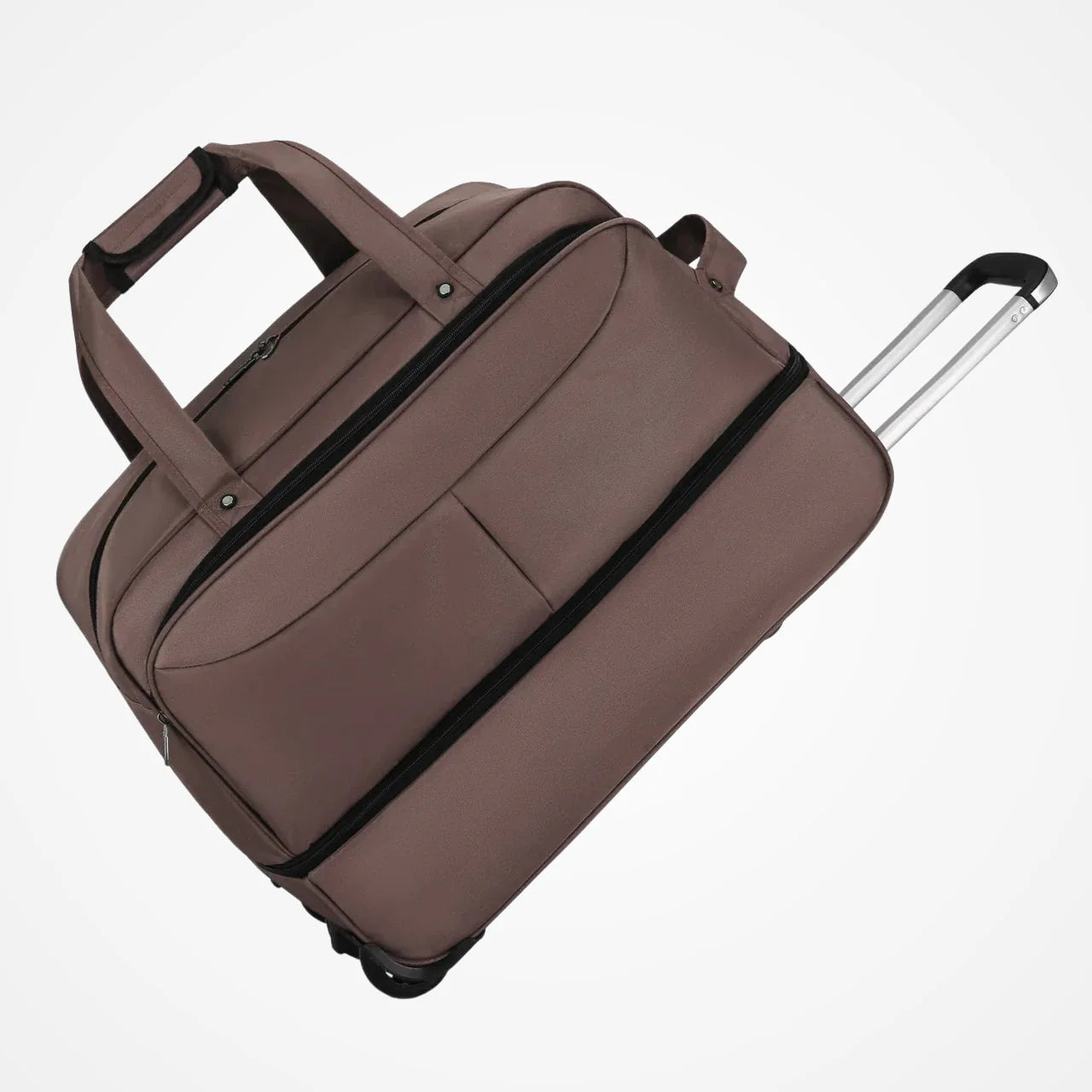 Compartiments intérieurs du sac de voyage à roulettes