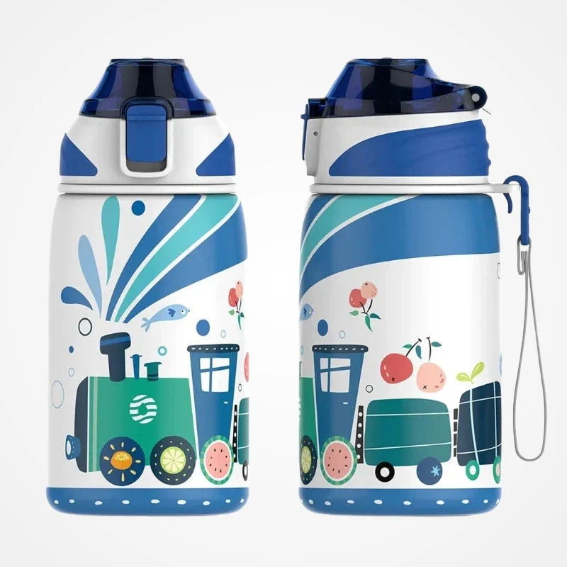 Gourde enfant 400 ml à motifs ludiques