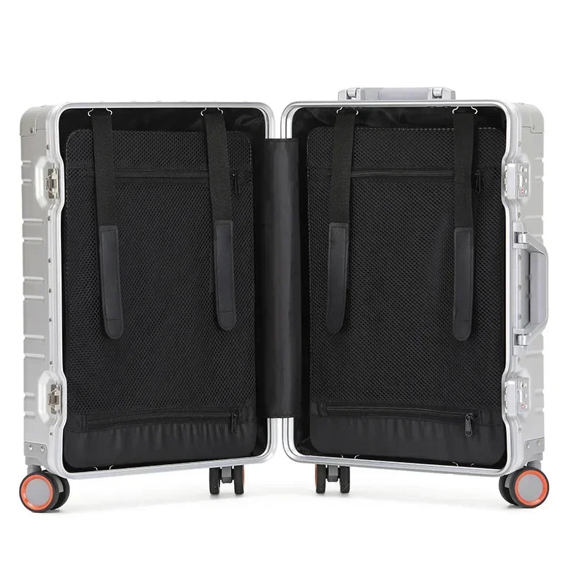 Coloris disponibles de la valise cabine aluminium