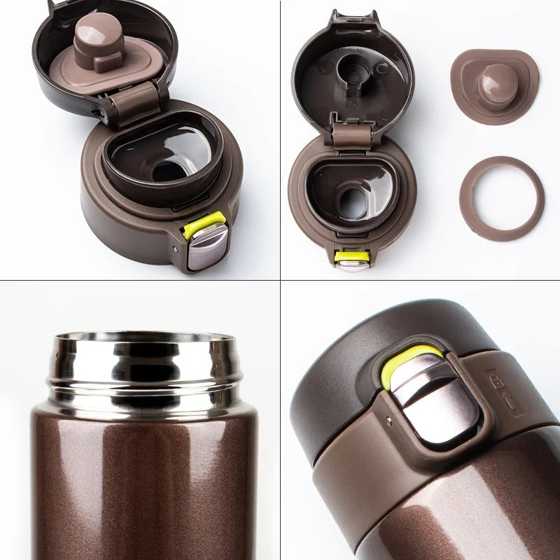 Grand-Nord — Gourde Isotherme en Inox 500 ml, détail du bouchon
