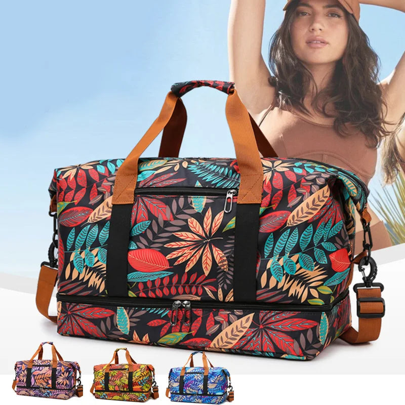 Sac bandoulière porté en ville par une voyageuse