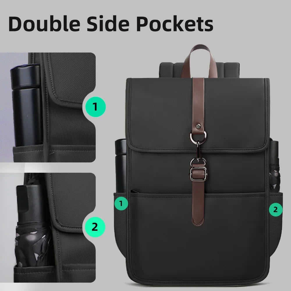 Poches intérieures du sac à dos de voyage