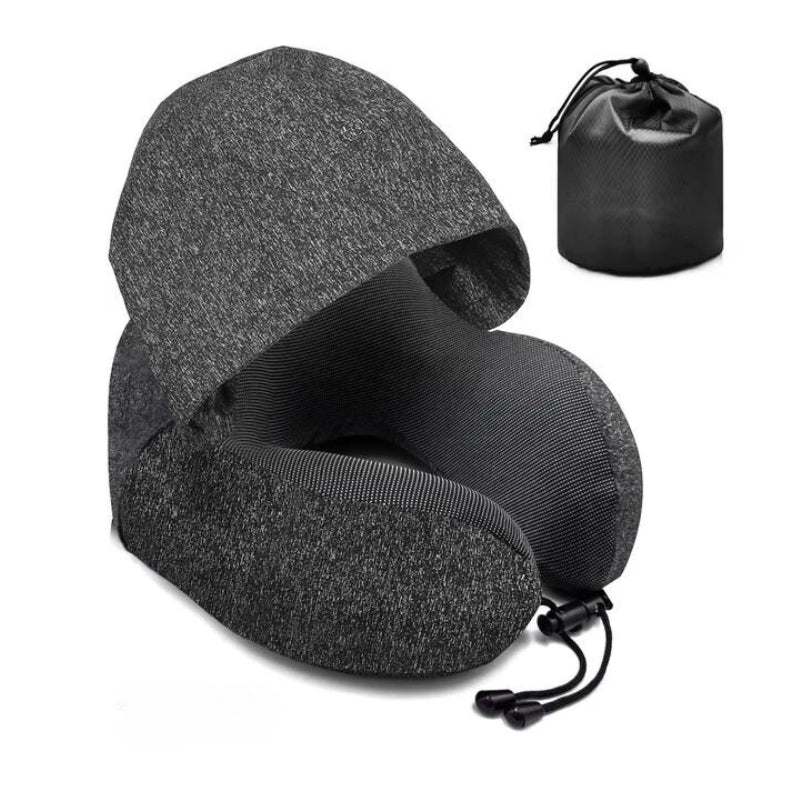 Oreiller de voyage ergonomique avec soutien nuque