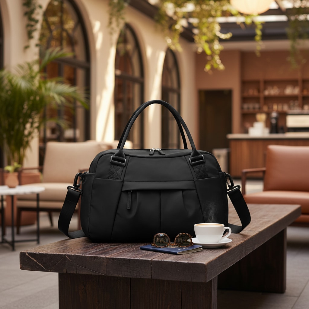 Sac cabine sous-siège porté à l'épaule