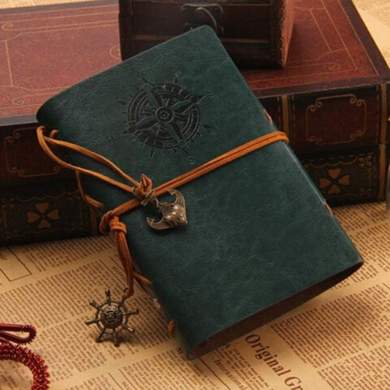 Coloris disponibles du carnet de voyage simili cuir