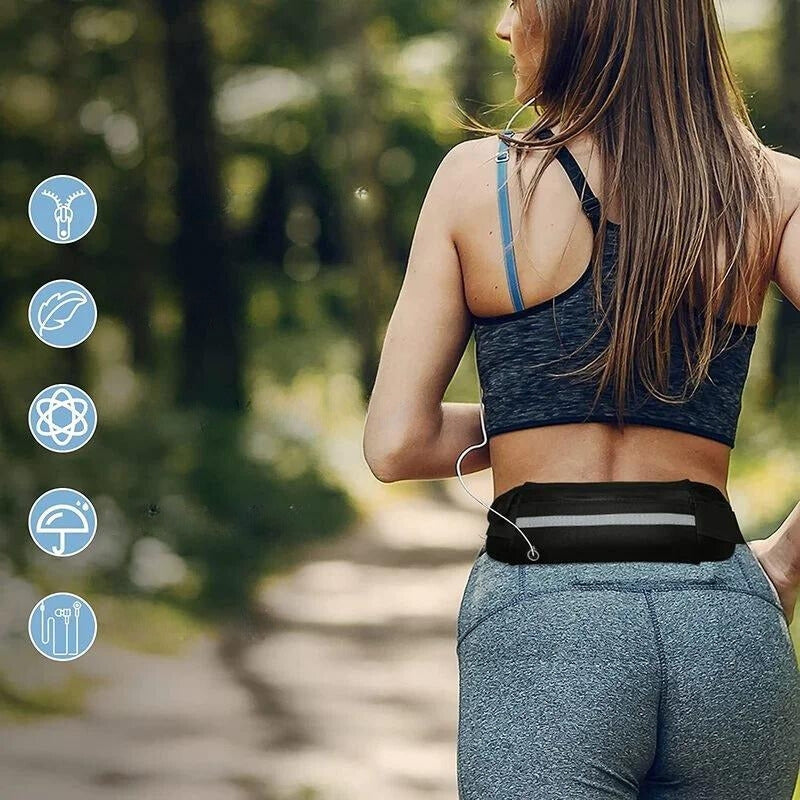 Détail de la sangle ajustable de la ceinture