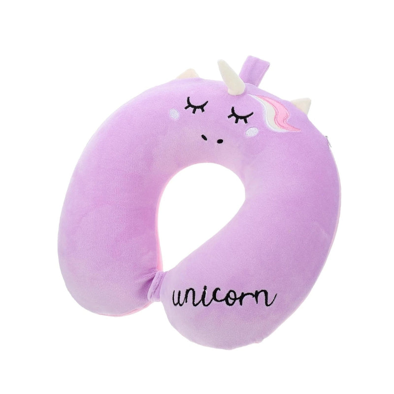 Coussin de cou enfant coloris violet
