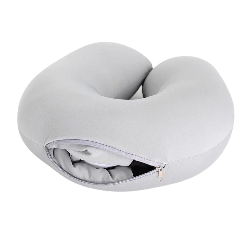 Détail du revêtement doux du coussin enfant