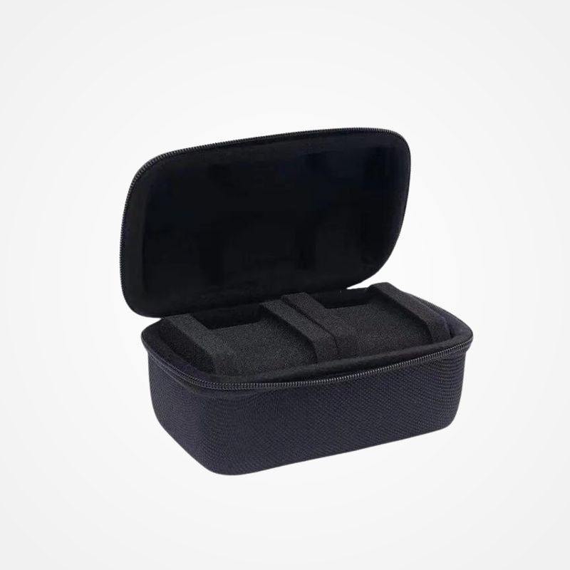 Étui à montre ouvert avec coussin amovible