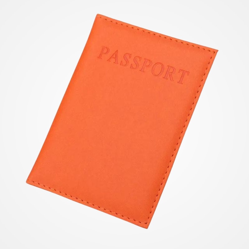 Étui passeport avec passeport inséré