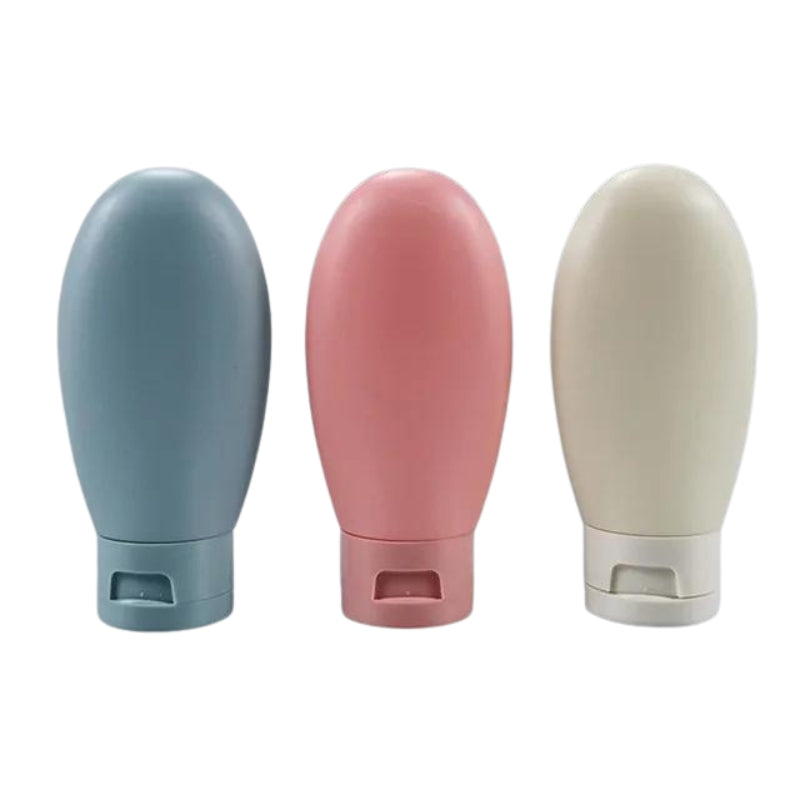 Flacons de voyage réutilisables 60 ml et 100 ml
