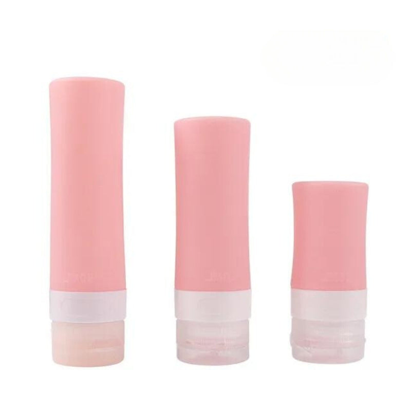 Flacon de voyage souple anti-fuite en silicone