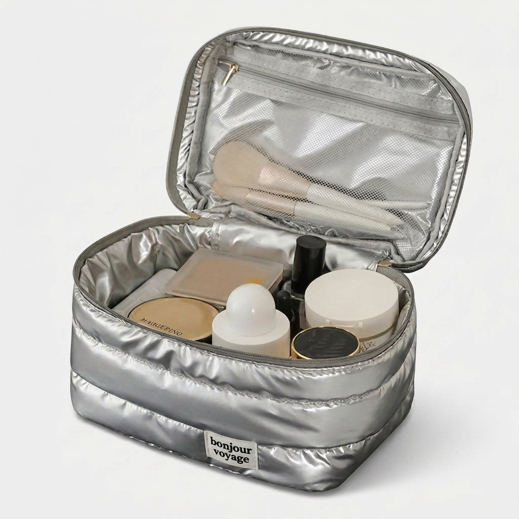 Trousse de toilette imperméable multifonction vue d'ensemble