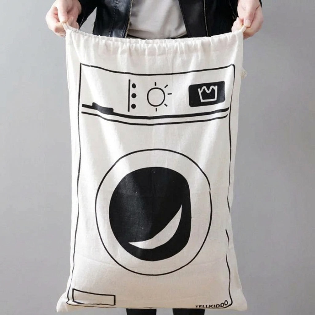 Lagune — Sac à Linge de Voyage en Maille, utilisation en machine