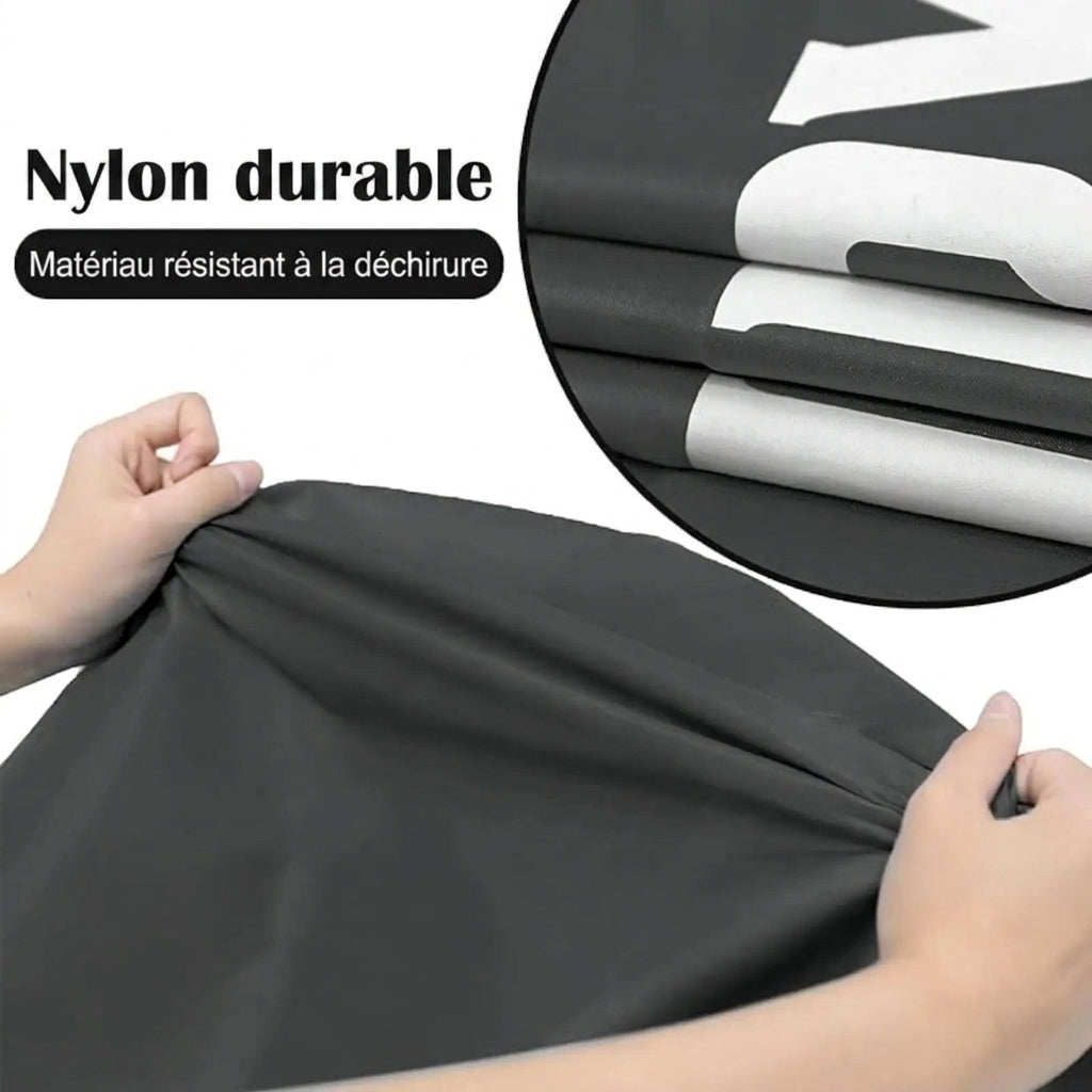 Détail du tissu Oxford du sac à linge