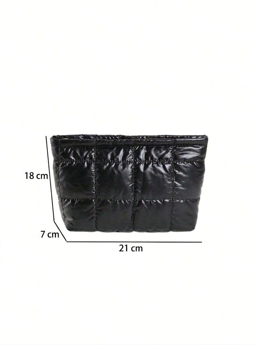 Trousse de toilette grande capacité avec produits rangés