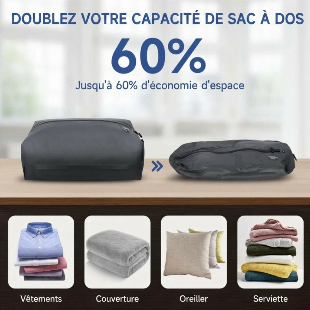 Angra — Sac de Compression Étanche, détail de la fermeture hermétique