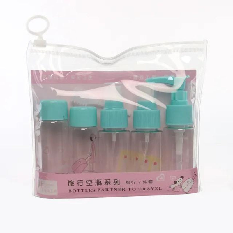 Comptoir — Kit de Flacons de Voyage Format Cabine, contenants refermables