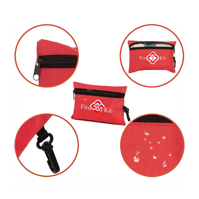 Contenu de la trousse de premiers secours