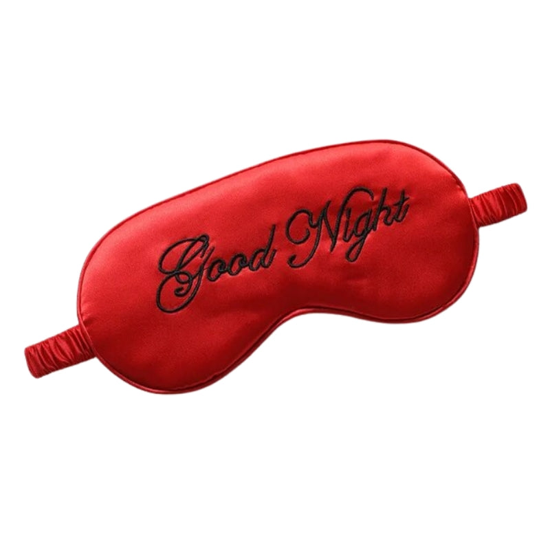 Masque de nuit en satin occultant vue principale