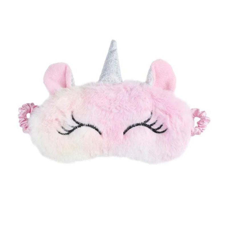 Masque de nuit enfant motif licorne