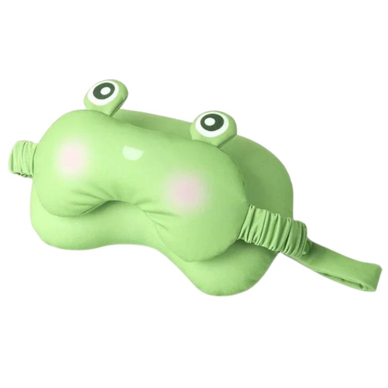 Masque de sommeil avec coussin intégré pour le voyage