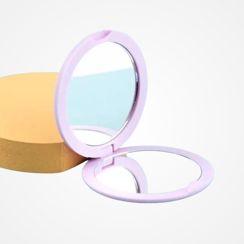 Détail du miroir de poche