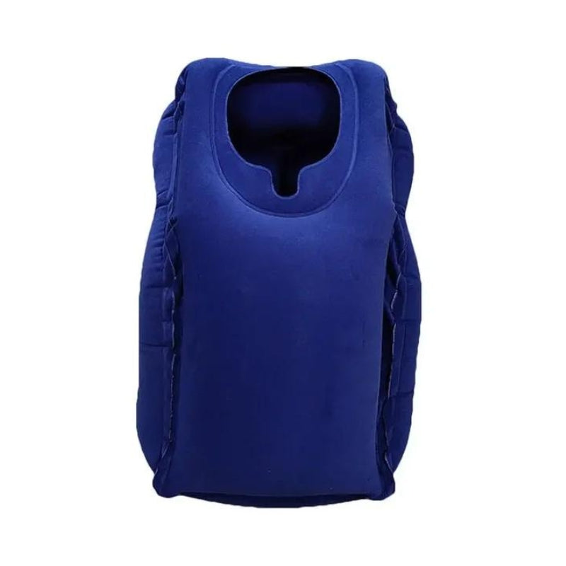 Oreiller de voyage gonflable pour avion