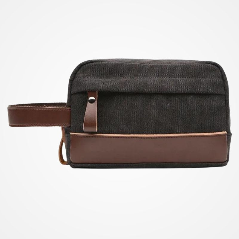 Petite trousse de toilette compacte pour homme