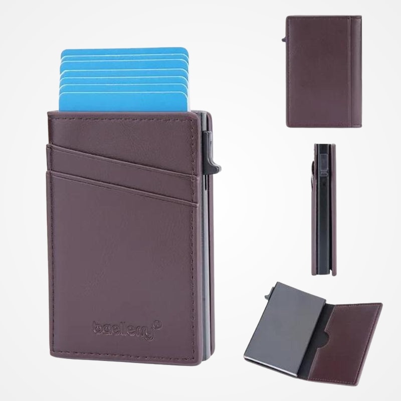 Emplacements pour cartes du porte-cartes RFID