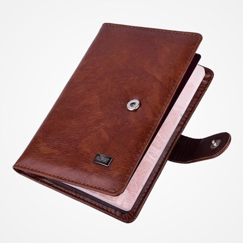 Porte-documents de voyage homme en simili cuir