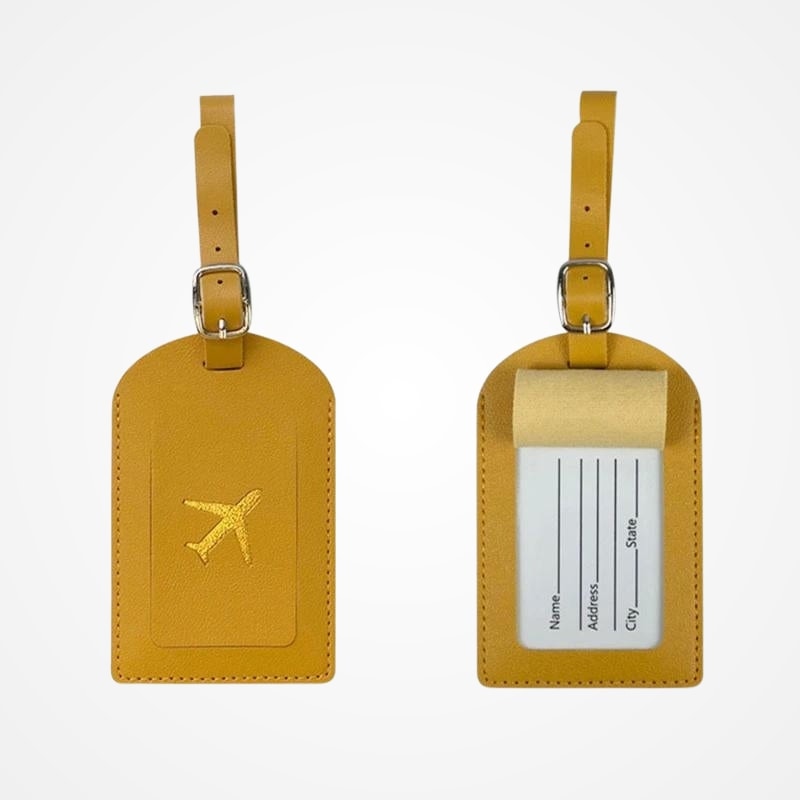 Plusieurs coloris du porte-étiquette de bagage