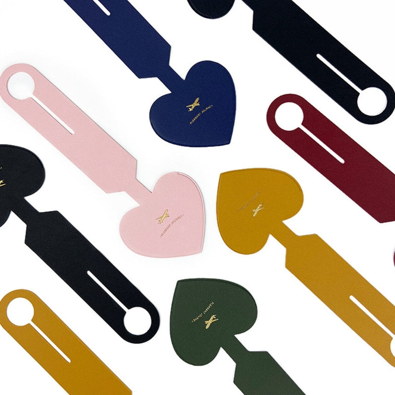 Fenêtre d'identification du porte-étiquette de valise