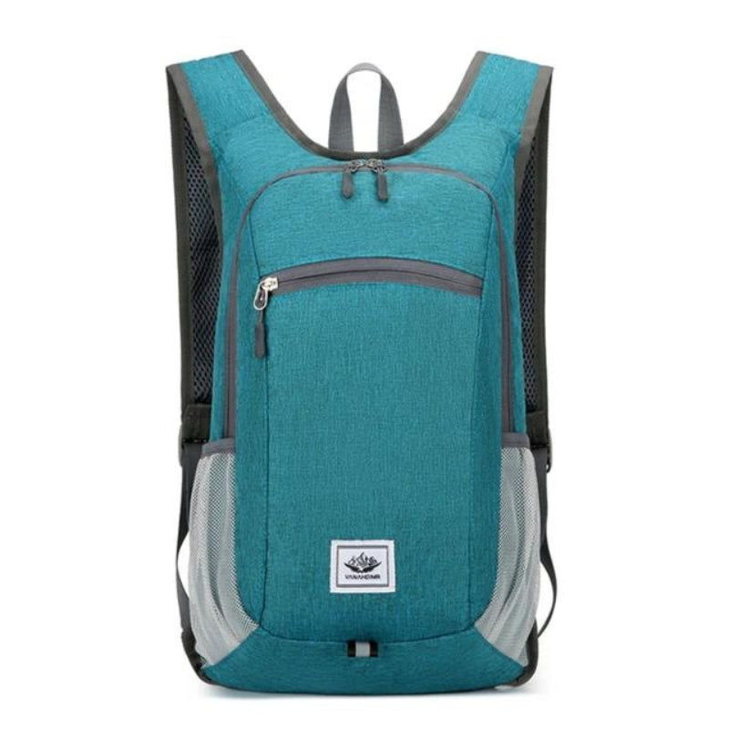 Sac à dos de voyage pliable porté en extérieur